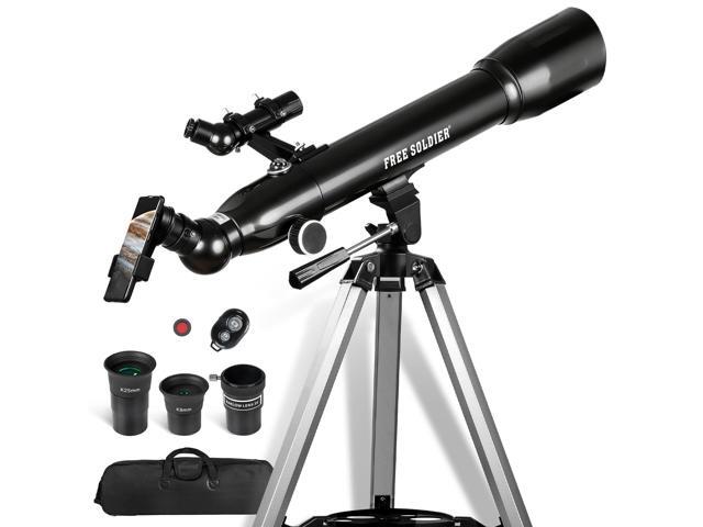 Telescopes for Adults High Powered, 700x90mm AZ Astronomical Professional Refractor Telescope for Beginners Astronomy with Advanced Eyepieces, Cool.