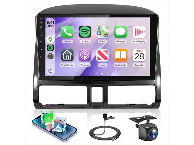 8Core 6G+128G Android 15 Car Radio for Honda CRV 2002-2006, Wireless Carplay Android Auto, 5GWIFI GPS, 9 inch IPS Touch Screen Radio Bluetooth 5.0,.