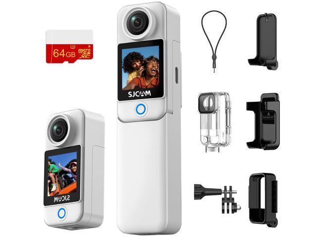 C300 64GB,4K Vlogging YouTube Live Streaming,7Hour Power,6-Axis Stabilization,Dual-Touch Screen,Birthday Gifts for Kids Women Her Mom Wife.