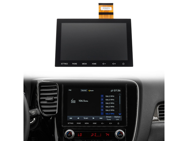 8' Touch Digitizer LCD Screen Radio Compatible with 2020 2021 2022 Mitsubishi Outlander Replaces 8740A103 8740A098