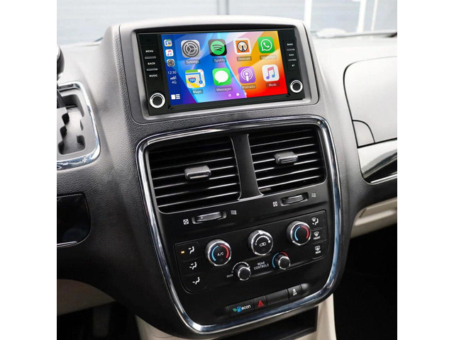 7' Double Din Car Radio Stereo for Dodge Grand Caravan 2008-2020 / Dodge Nitro 2007-2012 Android 13 with Wireless & Wired Carplay Android Auto,GPS...