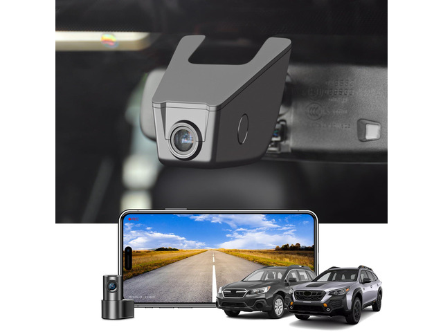 Front 4K & Rear 1080P Dash Cam for Subaru Outback Gen6 BT 2020-2025 Gen5 BS 2016-2019, 2.5i Limited 2.5i Premium 3.6R Limited and More,Integrated...