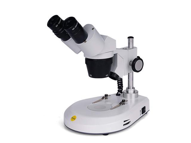 S306S-20-2L Binocular Stereo Microscope, 20X/40X/80X Magnification, 360° Rotatable Forward-Mounted Head, Wide-Field 10X/20X Eyepieces, Upper &...