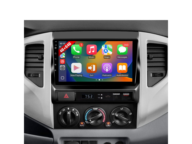 8-Core 4+64GB Stereo for Toyota Tacoma 2005-2015 Radio with Carplay Android Auto - Android 13 9-inch Touch Screen for Tacoma Head Unit with in-Dash...