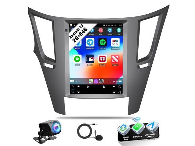 2G+64G Android Car Stereo for Subaru Outback Legacy 2010-2014 9.7 Inch Touch Screen Car Radio with Wireless Apple Carplay Android Auto GPS.
