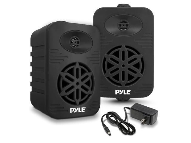 500 Watt Bluetooth Indoor Outdoor Speakers Pair - Dual Waterproof 5.25 2-Way Full Range Speaker System w/ 1/2 High Compliance Polymer Tweeter .