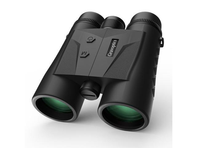 Rangefinder Binoculars for Hunting, 1968 Yard Long Range Laser Rangefinding 10x42mm HD, Fast 0.15s IP65 Waterproof ±0.5m Accuracy Compact Range...