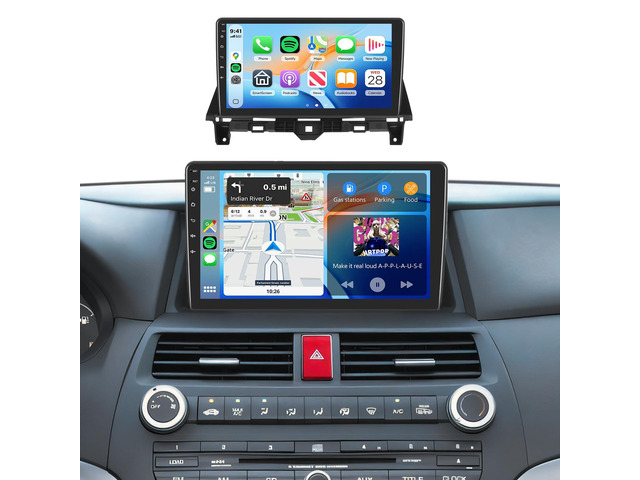 8Core 4GB+64GB DSP Android 15 Radio for Honda Accord 8th 2008-2013 Car Stereo 5.0Bluetooth 10.1 Inch 1280X720 IPS Touchscreen Carplay/Android Auto...