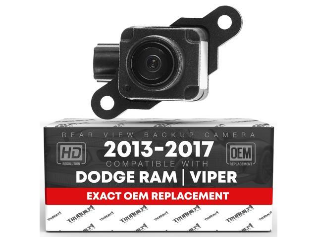 Rear View Backup Camera - Compatible with 2013-2015 Dodge Ram 1500, 13-15 Ram 2500, 13-15 Ram 3500, 13-17 Dodge Viper - OEM 56038978AL, 56038978AK,.