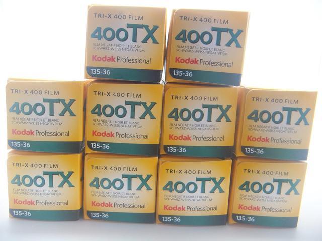 Tri-x400 135-36 36mm Black and White Film - 10 Pack
