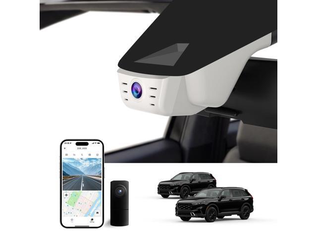 Front 4K & Rear 1080P Dash Cam for Honda CR-V 2023-2025 Sport Touring EX EX-L Hybrid (Gen6)(Model B) Grey,Easy Installation,OEM-Style,Collision...