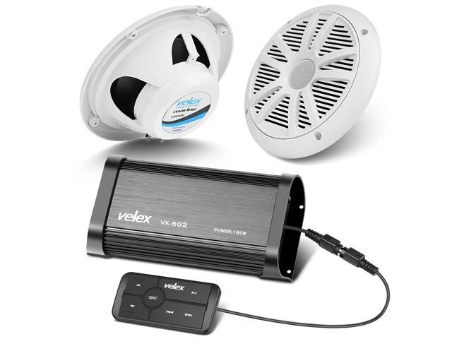 Marine Bluetooth Amplifier Speaker Package
