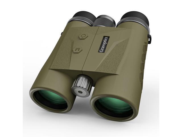 Rangefinder Binoculars for Hunting, 1968 Yard Long Range Laser Rangefinding 10x42mm, Fast 0.15s IP65 Waterproof ±0.5m Accuracy Range Finder Built.