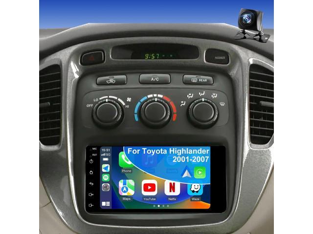 5GWifi Upgrade Car Radio for Toyota 4Runner 2003-2009, Tundra 2003-2006, Highlander 2001-2007, Camry 2002-2006, FJ Cruiser 2007-2014, 7inch.