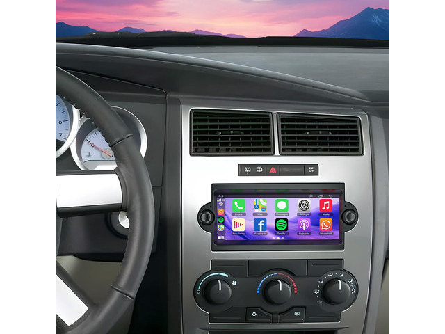 4+128GB Car Radio for Dodge Ram 1500/2500/3500(2006-2008), Jeep Grand Cherokee(2005-2009), Dodge Durango (2005-2008) 6.8inch Touch Screen Stereo...
