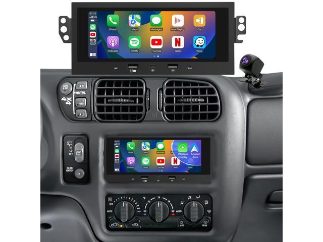 Car Radio Upgrade For Chevrolet Chevy Camaro 1997-2002, Malibu 1995-2000, Impala 1995-1996, Blazer 1998-2002, S10 1998-2002, Wireless CarPlay.