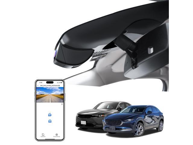 4K Dash Cam Fit for Mazda CX-30 2020 2021 2022 2023 & MX-30 EV 2022-2023(Model A), UHD 2160P Video, Free App & WiFi, GPS, 64GB Card