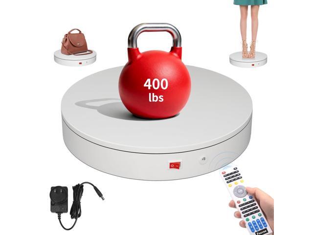 Remote-Controlled Motorized Electric Turntable,Rotating Display Stand,Speed-Adjustable Rotating Platform,Multi-Mode 360° Photography Turntable for.