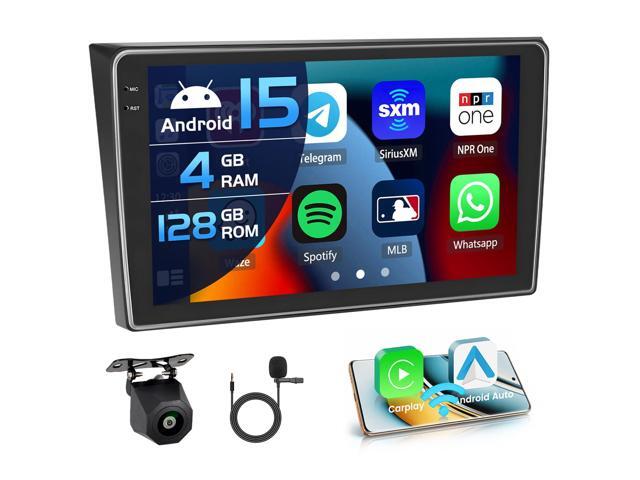 4G 128G for Mazda CX9 2007-2015 Radio CarPlay 10.1' Incell Touchscreen Car Stereo Android 15 Android Auto Bluetooth 5.0 GPS WiFi 15UI Backup Camera