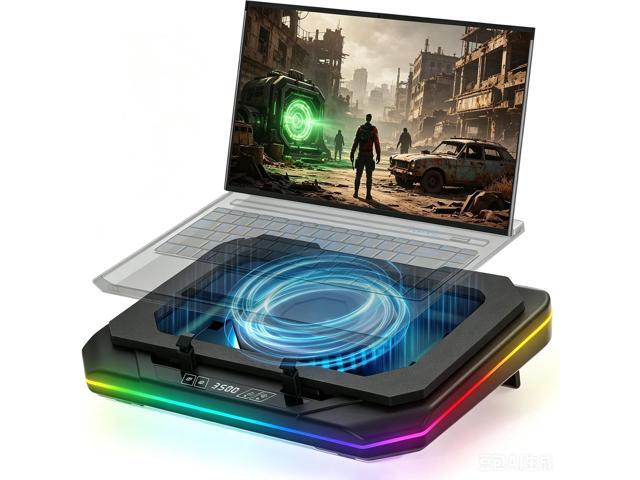 Cooling Pad for Dell Alienware m17 m16 m15 x17 x16 x15 x14 Area-51m 14-17 inch Gaming Laptop,Cooler it is Undoubtedly The King of Heat Dissipation.