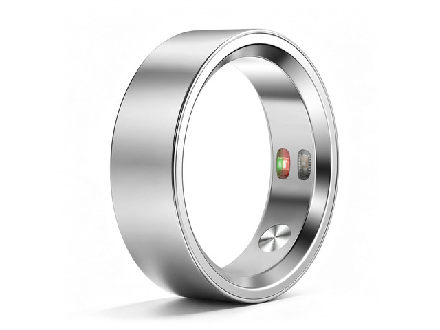 Smart Rings for Women, Waterproof Health Tracker Ring with Heart Rate, Blood Oxygen, Sleep, Step Counting, Silent Vibration Alerts & Reminder, No...