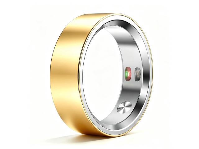 Smart Health Rings for Men, Waterproof Sport Ring with Heart Rate, Blood Oxygen, Sleep, Step Count, Vibration Alerts, No App fee, Smart Ring Health.