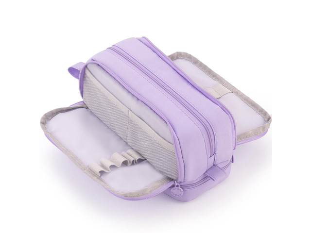 Large Capacity Pen Pencil Case with 4 Compartments, Multi-Slot Pencil Pouch Bag Aesthetic School Supplies Organizer for Teen Girls, Women, Adults...
