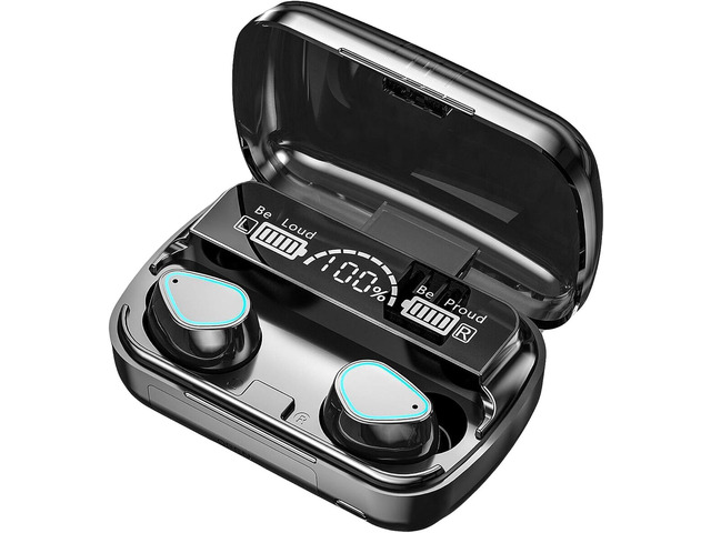 MWRPCRDN Wireless Earbuds, 2026 Bluetooth 5.4 Headphones Stereo Ear Buds Noise Cancelling Mics IPX7 Waterproof, Wireless Headphone for Tablets,...