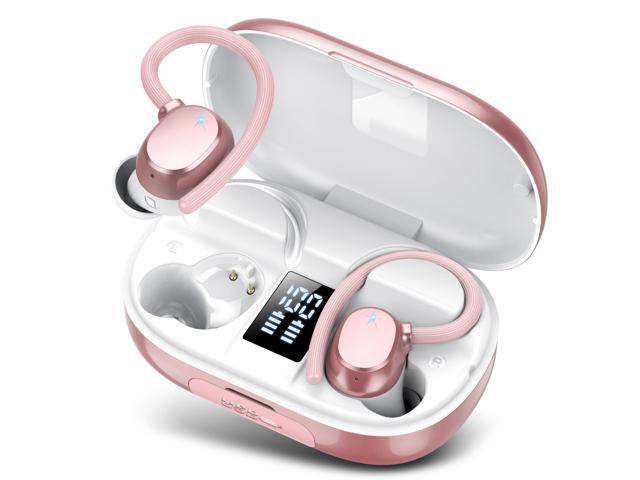 Ear buds Wireless Bluetooth Earbuds Sport 2026 NEW Bluetooth 5.3 Headphones with LED Display 128H Playtime Powerful Bass Over Ear Earphones with...