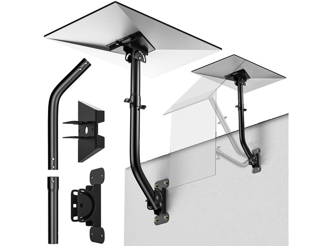 Starlin Gen 3 Mount, Lengthening 360° Adjustable Starlin Mounting Kit Compatible with V3 Standard Dish, Wall Mount/Roof for Starlin Internet Kit...
