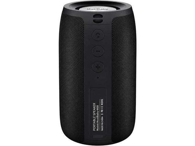 Musibaby M68 Bluetooth Speaker, 12W, IPX5, Black