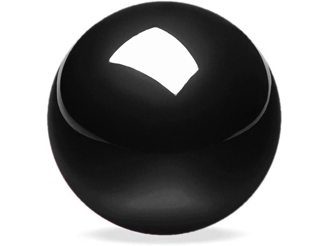 Perixx PERIPRO-303GBK Small Trackball, 34mm Replacement Ball for PERIMICE-517/520/717/720 and M570, Glossy Black