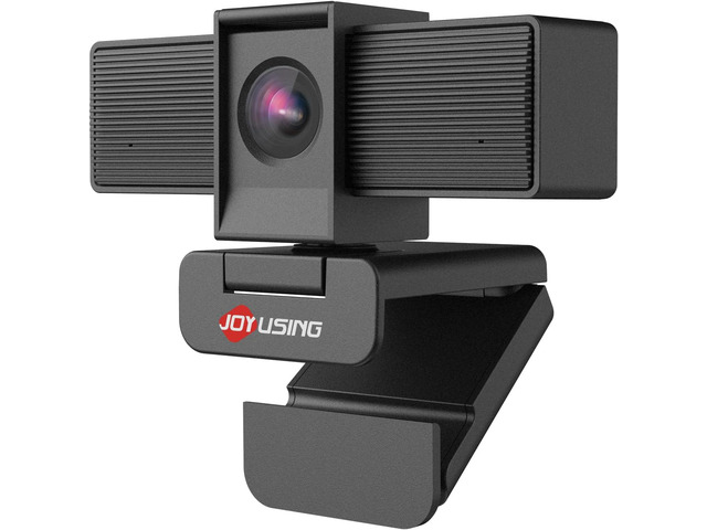 JOYUSING Flip600S 4K Webcam for PC, Ultra HD Webcam with tripod, PDAF Autofocus, Noise-Cancelling Mics, 79° FOV, Auto Light Correction, Privacy...