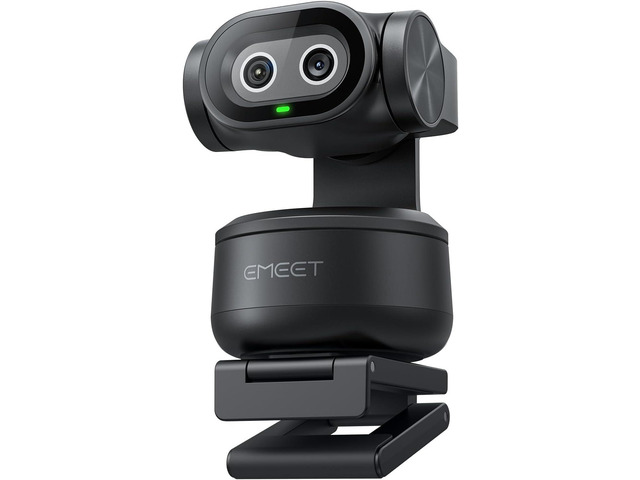 EMEET PIXY Dual-Camera PTZ Camera 2K, AI Tracking, PDAF & AI Autofocus 0.2s
