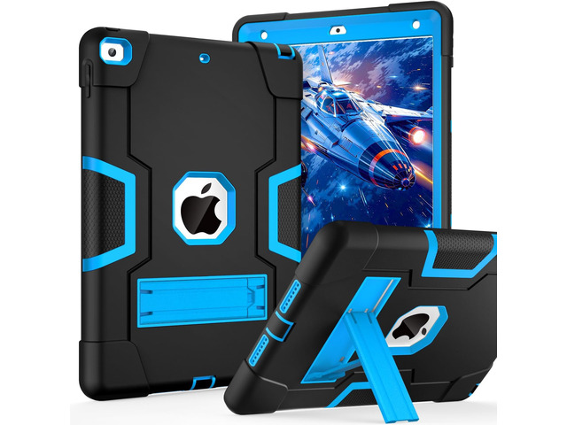 Cantis Case for iPad 9th/8th/7th Generation, iPad 10.2 inch 2021/2020/2019, Slim Heavy Duty Shockproof Rugged Protective Case with Built-in Stand...