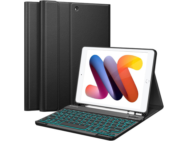 FINTIE Backlit Keyboard Case for iPad 9th / 8th / 7th Generation 10.2 Inch