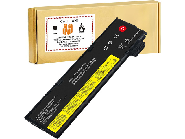 61+ 61 11.4V 24Wh 01AV423 01AV452 t470 T580 T570 P52S T470 Laptop Battery Replacement for Lenovo ThinkPad T470 T480 T570 T580 A475 A485 P51S P52S...