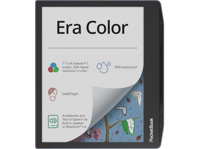 PocketBook Era Color 7'' Touch-Screen Audio- & E-Book Reader Waterproof Text-to-Speech Speaker WiFi