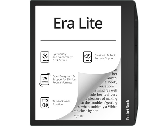 PocketBook Era Lite Affordable 7' e-Reader Latest E Ink Carta 1300 Screen SMARTlight Open Cloud Up to 2 Months on a Single Charge 25...