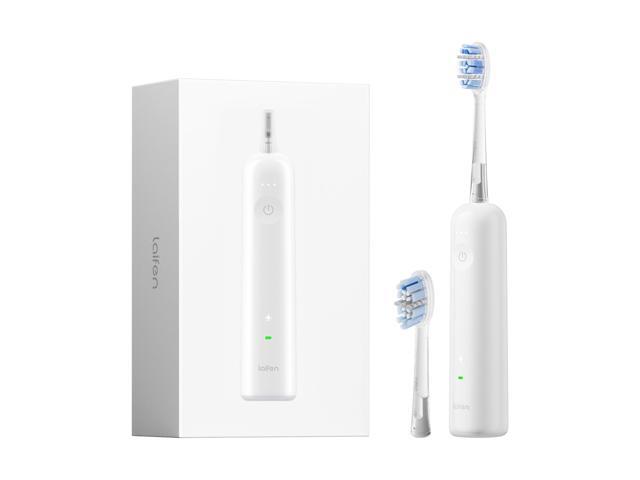 Laifen Wave Pro Electric Toothbrush with 2 Brush Heads and Travel Bag - White