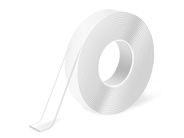 Art3d Traceless Double-Sided Foam Tape, 1/24' x 1/2' x 10', 1 Roll, Crystal Strong Adhesion, Removable, Reusable, Waterproof, Residue-Free,...