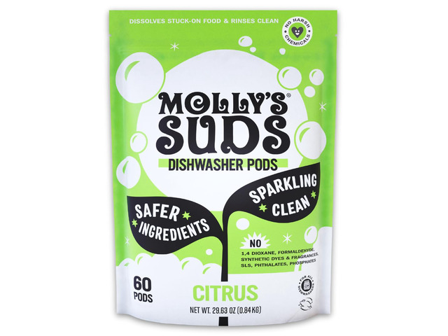 Dishwasher Pods Clean Dishwasher Detergent, Cuts Grease & Rinses Clean (Residue-Free) for Sparkling Dishes 60 Auto-Release Tabs (Citrus)