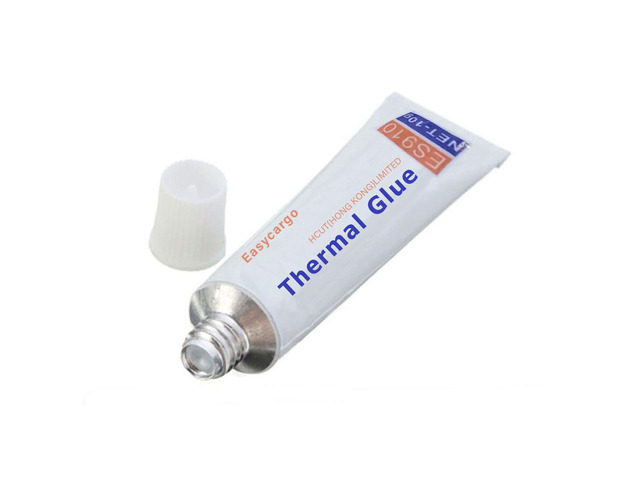 Easycargo 10g Thermal Glue, Silicone Thermal Conductive Adhesive for GPU VRM VRAM LED Heatsink IC Chips, Non-Conductive Permanent Bonding for...