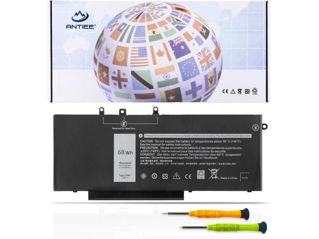 ANTIEE 68Wh GJKNX Laptop Battery Replacement for Dell Latitude 5480 5580 5280 5288 5290 5488 5490 5491 5495 5590 5591 E5480 E5580 E5590 E5490...