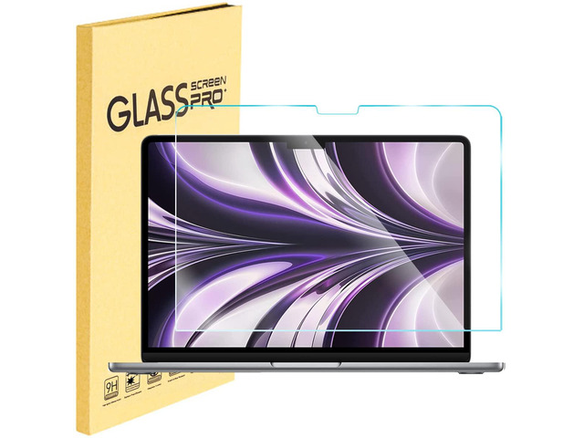Tempered Glass Screen Protector for MacBook Air 13/13.6 Inch, Compatible with 2026-2022 Models (A3449/A3240/A3113/A2681) & M5/M4/M3/M2 Chip, 9H...