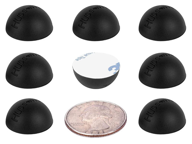 Speaker Isolation Pads 8-Pack 0.75' Platinum Silicone Feet for Speakers, Subwoofers, Turntables Non-Slip, Vibration Damping Pads with Adhesive ...