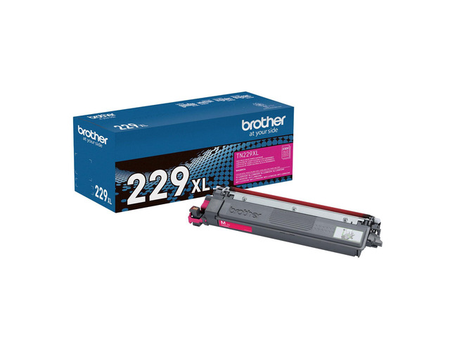 Genuine TN229XLM Magenta High Yield Printer Toner Cartridge - Print up to 2,300 Pages(1) Prints up to 2,300 pages