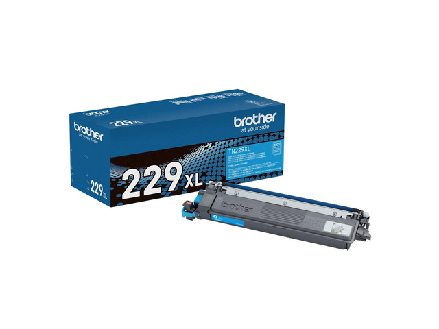 Genuine TN229XLC Cyan High Yield Printer Toner Cartridge - Print up to 2,300 Pages(1) Genuine TN229 toner with smudge-free performance for...