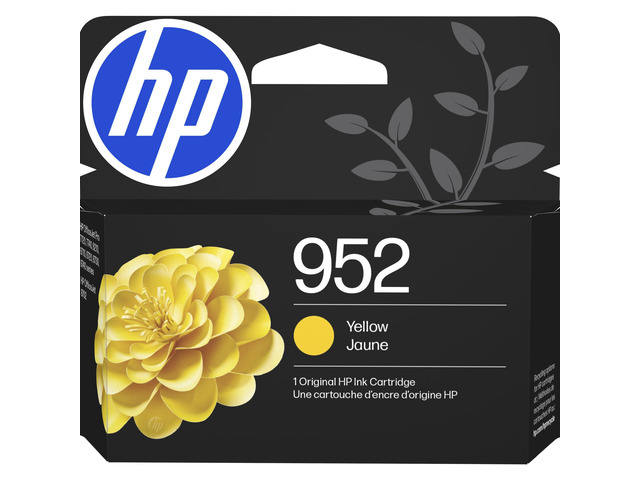 952 Yellow Ink Cartridge Works with OfficeJet 8702, Pro 7720, 7740, 8210, 8710, 8720, 8730, 8740 Series L0S55AN