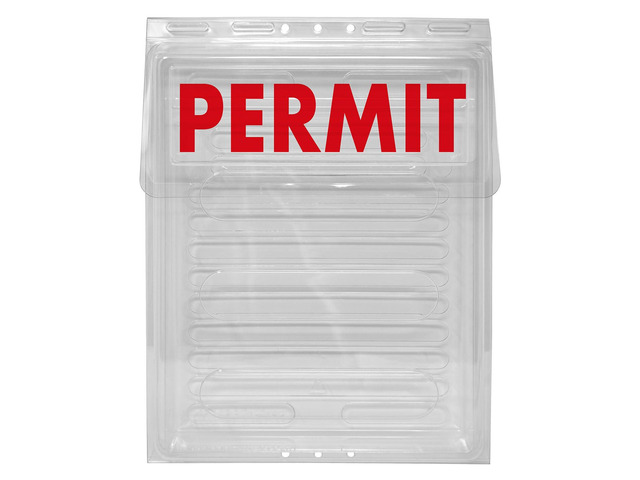 Outdoor Permit Brochure Box - Easy to Use Take One Document Holder Can Hold 200, 8.5 x 11 Documents, Flyers & Brochures or Other Outdoor Marketing...